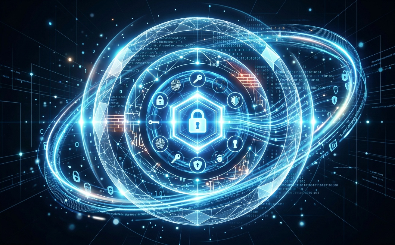 Abstract representation of Identity Management Security